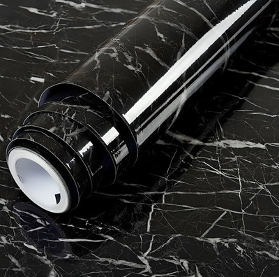 Sindon Abstract Black Wallpaper(200 cm x 60 cm)