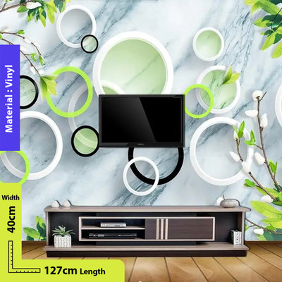 CozyDecor Decorative Wallpaper(127 cm X 40 cm)