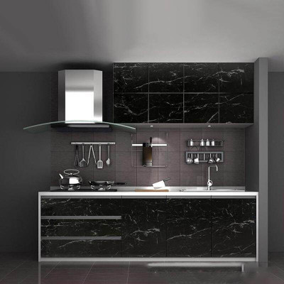 SOJITRA EXPORT Paper Abstract Black Wallpaper(L x W: 200 cm x 60 cm)