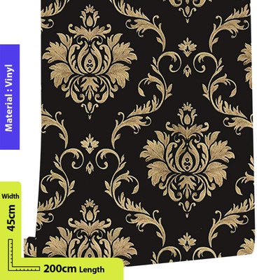 LUXURA CREATIONS Decorative Wallpaper(200 cm X 45 cm)