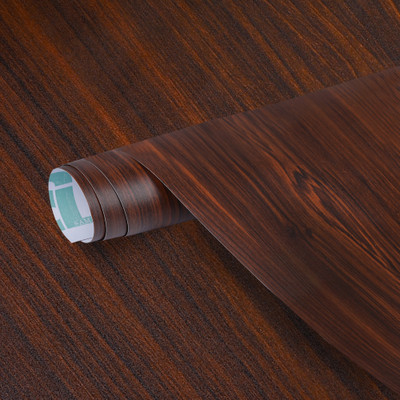 WALLNEST Abstract Brown Wallpaper(30.48 cm x 121.92 cm)