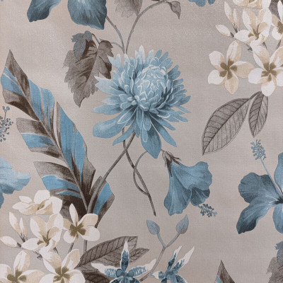 AZURE DECORS Vinyl Decorative Blue Wallpaper(L x W: 200 cm x 45 cm)