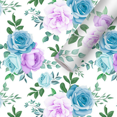 Guru Production Vinyl Classics Multicolor Wallpaper(L x W: 127 cm x 40 cm, Pack of 2)