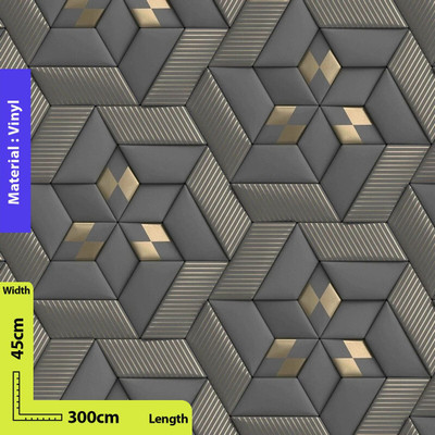 ELUXIA Decorative Wallpaper(300 cm X 45 cm)