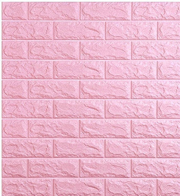 Heen Fab Vinyl Classics Pink Wallpaper(L x W: 77 cm x 70 cm)