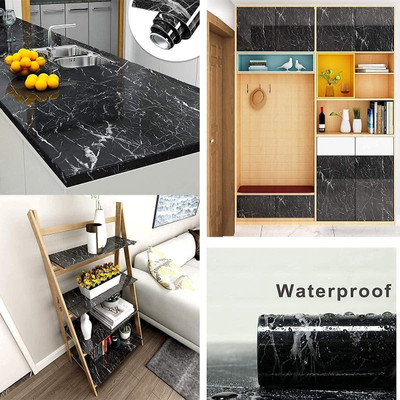 EVANSHIIIMPEX 60 cm BLACKMWPEI 523-GKI Self Adhesive Sticker(Pack of 1)
