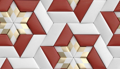 Walldaddyy Vinyl Classics Multicolor Wallpaper(L x W: 200 cm x 40 cm)