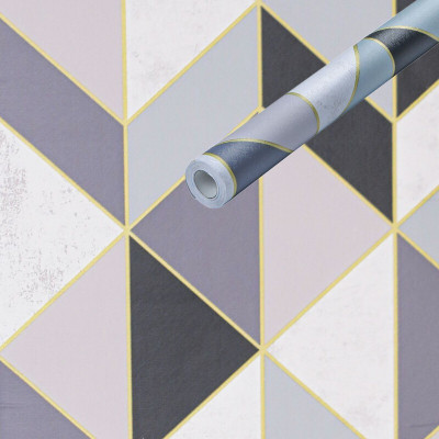 pixer Vinyl Decorative Multicolor Wallpaper(L x W: 240 cm x 40 cm)