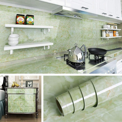 SOJITRA EXPORT Decorative Green Wallpaper(200 cm x 60 cm)