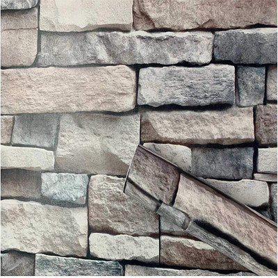 Walldaddyy Vinyl Decorative Multicolor Wallpaper(L x W: 500 cm x 45 cm)