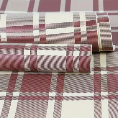 Flipkart SmartBuy Vinyl Abstract Red Wallpaper(L x W: 500 cm x 45 cm)