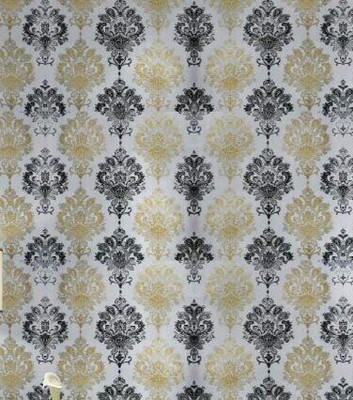 AURORA SHOPPE Vinyl Abstract Black Wallpaper(L x W: 1000 cm x 45 cm)