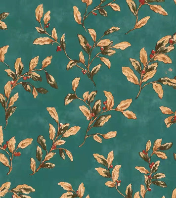 LARA TRADERS Decorative Green Wallpaper(400 cm x 45 cm)