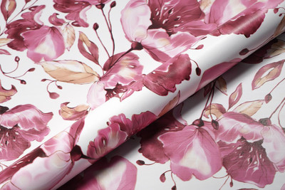 AZURE DECORS Decorative Multicolor Wallpaper(1000 cm x 45 cm)