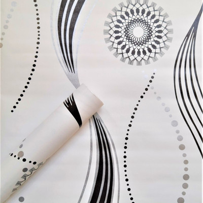 SmartWindow Vinyl Decorative Multicolor Wallpaper(L x W: 200 cm x 45 cm)