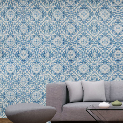 pixer Vinyl Abstract Multicolor Wallpaper(L x W: 240 cm x 40 cm)