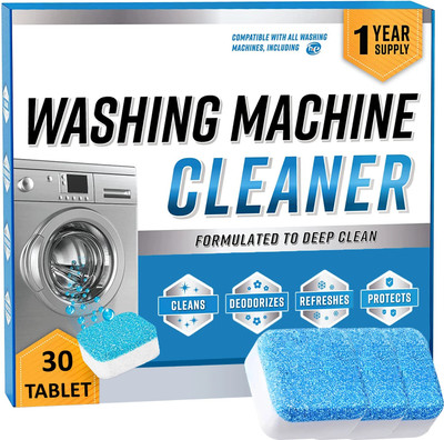 GOLDINKS Washing Machine Cleaning Tablet For All Company Top & Front Load Machine Cleaner Detergent Powder 3 ml(Lavender)