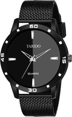 Tarido TD4625SL01 New Exclusive Black Dial with Leather strap analog wrist watch Analog Watch  - For Men