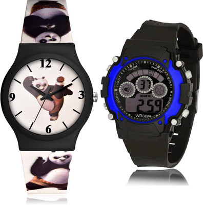 TIMOXIDE CM727-B2 Analog-Digital Watch  - For Boys