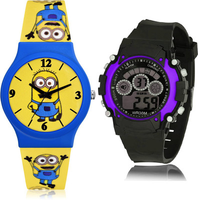 TIMOXIDE CM701-B133 Analog-Digital Watch  - For Boys
