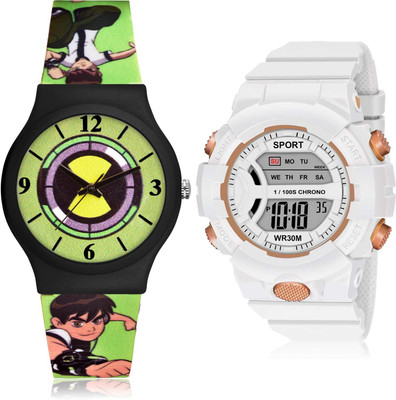 TIMETRANSELEVATE CM730-DG37 Analog-Digital Watch  - For Boys