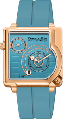 DoubleRun Analog Watch  - For Men