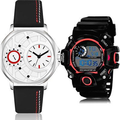 TIMETRANSELEVATE BM45-BC26 Analog-Digital Watch  - For Men