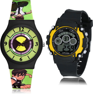 DMAGNATON CM730-B6 Analog-Digital Watch  - For Boys