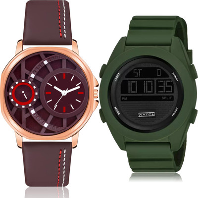 TIMOXIDE BM48-DG83 Analog-Digital Watch  - For Men