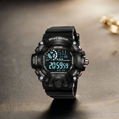 HISHOPRI Multifunctional Unisex Watch For Kids & Adults Digital Watch  - For Men & Women