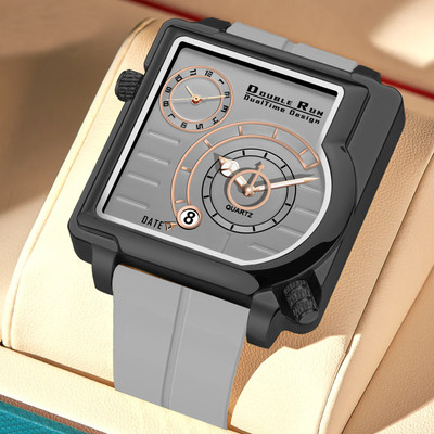 DoubleRun Analog Watch  - For Men