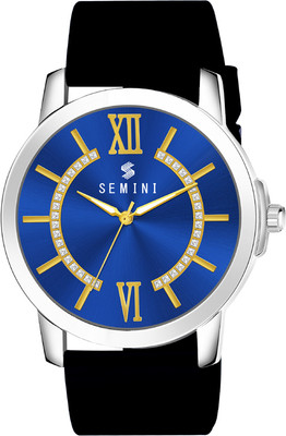 RealBuff SEMINIXII Silicon Strap Analog SeminiXII Formal Analog Watch  - For Men