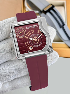 DoubleRun Analog Watch  - For Men