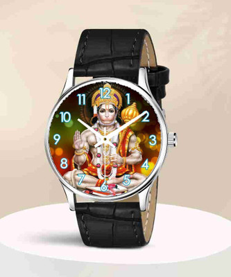 BRATON BT-HANU004 New stylist Hanuman jii Multicolor Dial Leather Strap Analog Wrist Analog Watch  - For Men