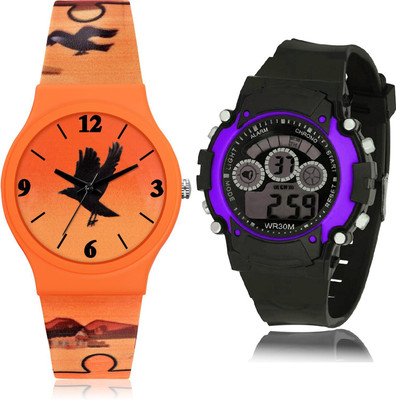 TIMETRANSELEVATE CM710-B133 Analog-Digital Watch  - For Boys