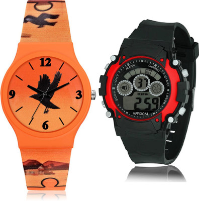 TIMETRANSELEVATE CM710-B5 Analog-Digital Watch  - For Boys