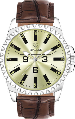 Walrus Walrus Light Green Dial Analog Vegan Leather Strap Wrist Watch For Men URBAN-III Analog Watch  - For Men
