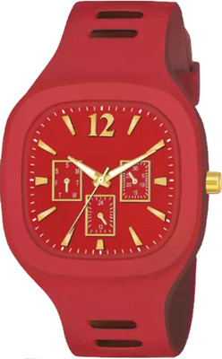 Mahi Trendz SQUARE DIAL MULTICOLOUR BOY AND MEN WATCH Analog Watch  - For Men