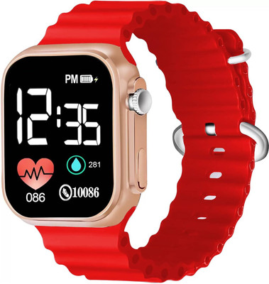Time Ticker Ultra Digital LED Ultra watch Date and time only Digital Watch  - For Boys & Girls