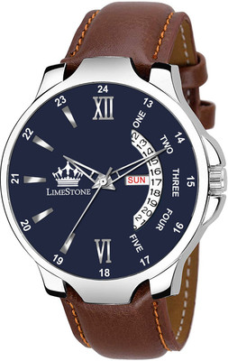 LIMESTONE Avatar Day and Date Functioning Quartz Analog Watch  - For Men
