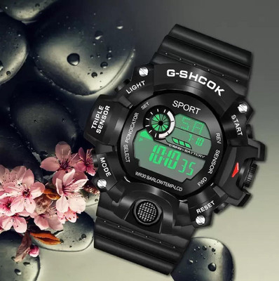 KRUNESH ENTERPRISE Jee Shock Sport waterproof digital Watch for girl & boys Analog-Digital Watch  - For Boys & Girls