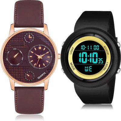 TIMOXIDE BM29-DG57 Analog-Digital Watch  - For Men