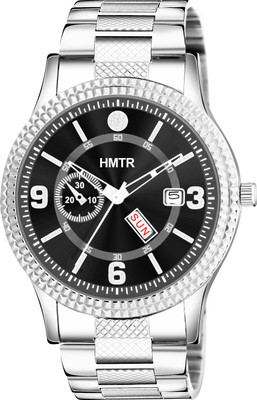 HMTr HMTR-7119-BLACK DAY AND DATE BLACK DIAL WITH ANALOG WATCH FOR BOYS Analog Watch  - For Men