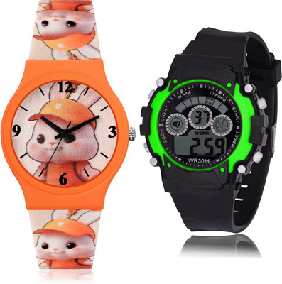 TIMOXIDE CM711-B3 Analog-Digital Watch  - For Boys