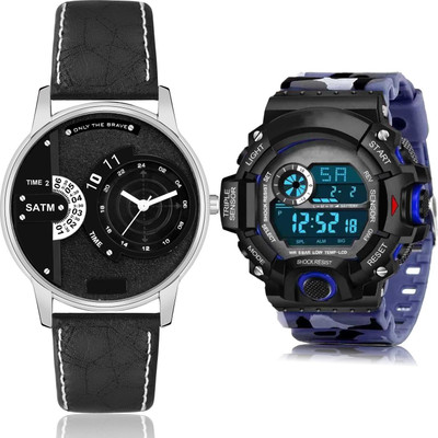 TIMENTER BM37-BC19 Analog-Digital Watch  - For Men