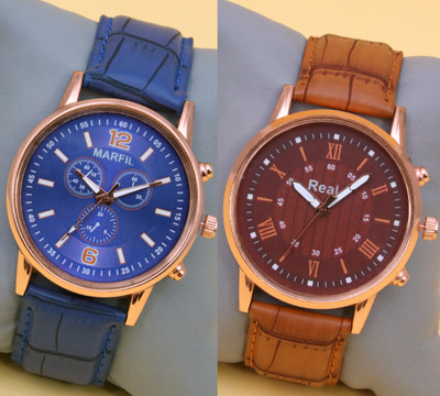 Marfil watch for men combo 2 Analog Watch - For Men