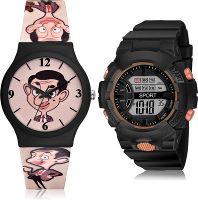 TIMETRANSELEVATE CM732-DG33 Analog-Digital Watch  - For Boys