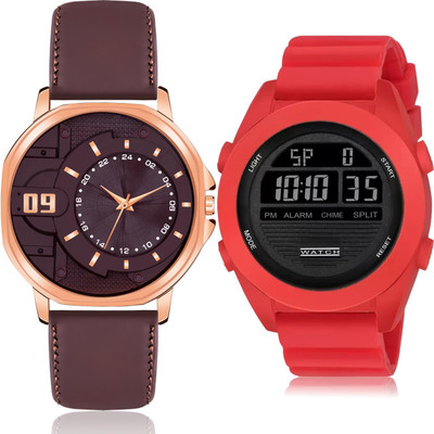 TIMETRANSELEVATE BM41-DG84 Analog-Digital Watch  - For Men