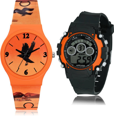 TIMETRANSELEVATE CM710-B4 Analog-Digital Watch  - For Boys