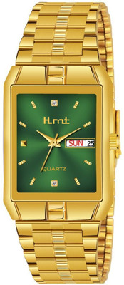 Tarido 9151 green Day & Date Original Gold Plated Adjsutable Bracelet Analog Watch  - For Men & Women